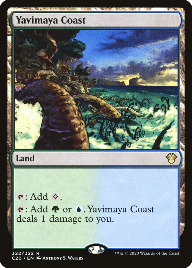 Yavimaya Coast – Commander 2020 [C20] – English – #322
