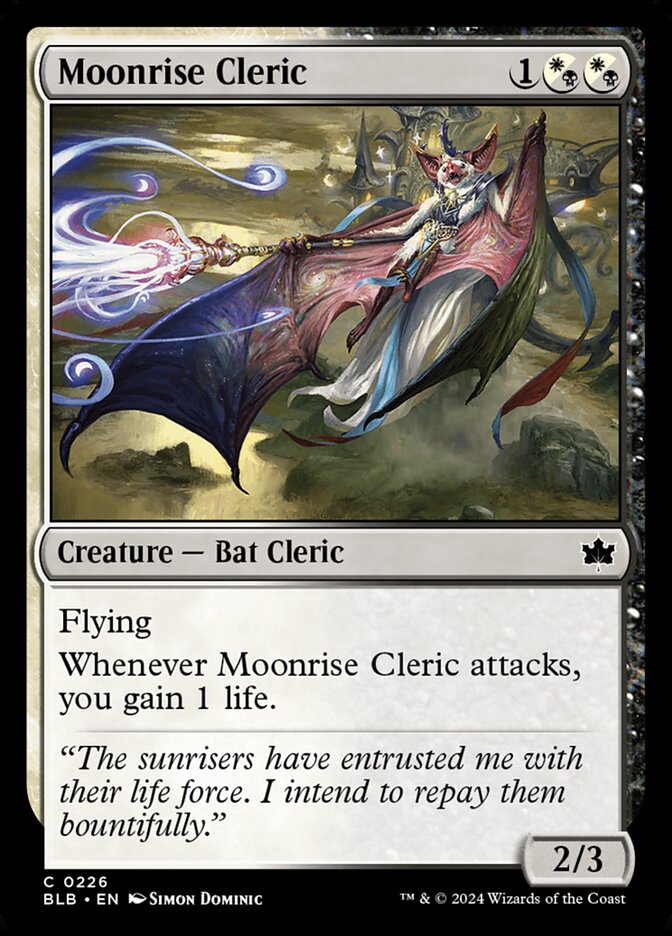 Moonrise Cleric – Bloomburrow [BLB] – English – #226