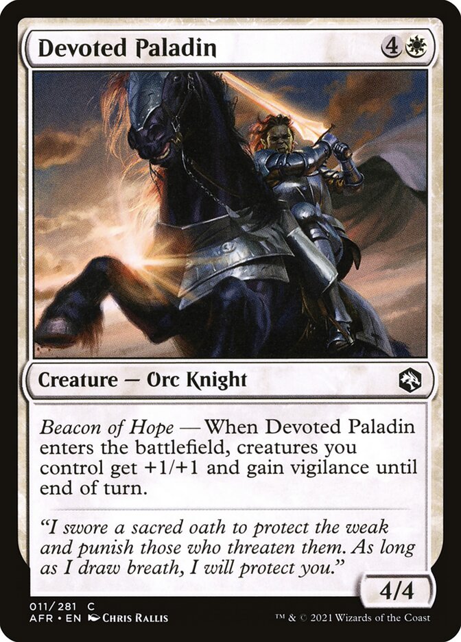 Devoted Paladin – Adventures in the Forgotten Realms [AFR] – English – #11