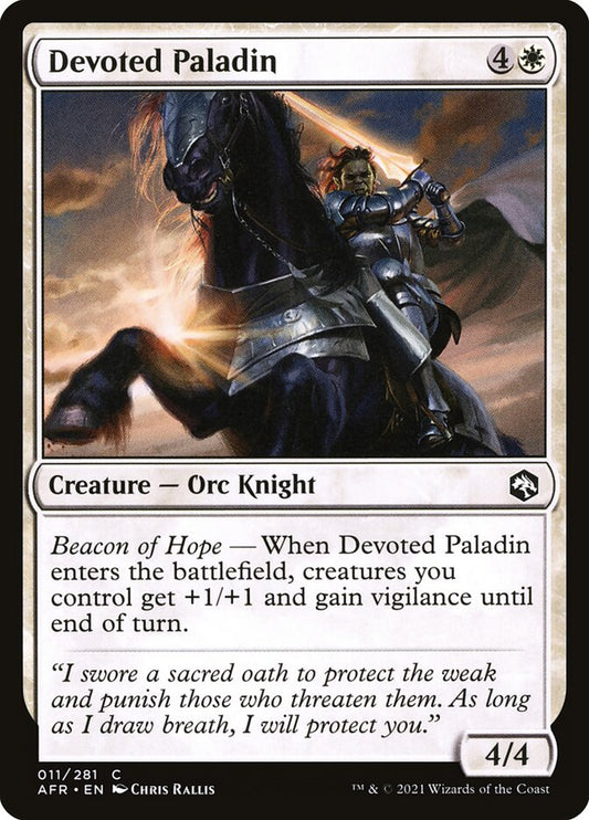 Devoted Paladin – Adventures in the Forgotten Realms [AFR] – English – #11