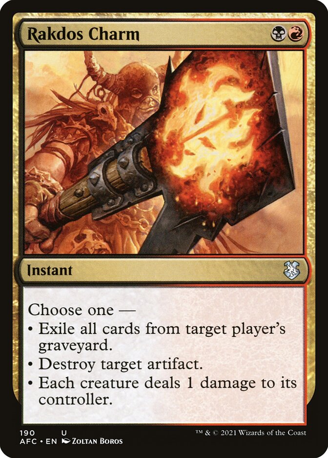 Rakdos Charm – Forgotten Realms Commander [AFC] – English – #190