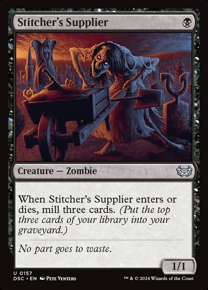 Stitcher's Supplier – Duskmourn: House of Horror Commander [DSC] – English – #157