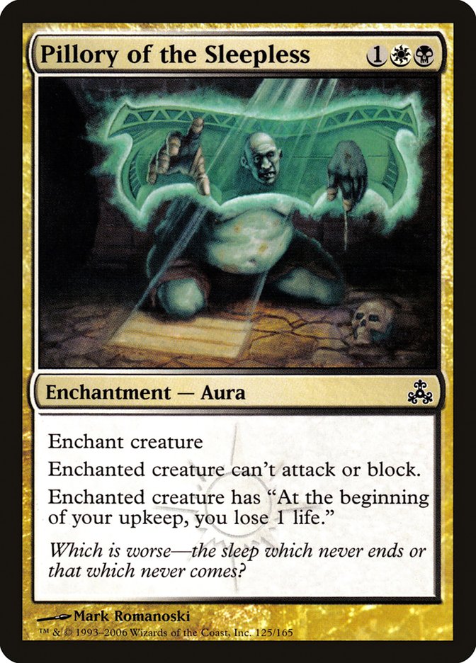 Pillory of the Sleepless – Guildpact [GPT] – English – #125