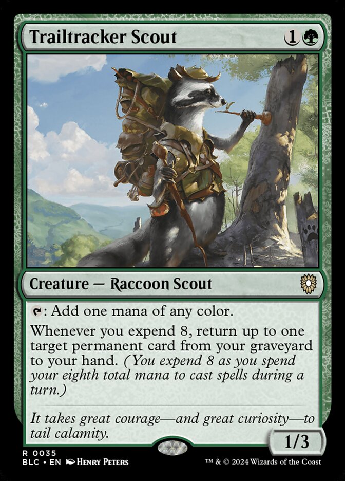 Trailtracker Scout – Bloomburrow Commander [BLC] – English – #35