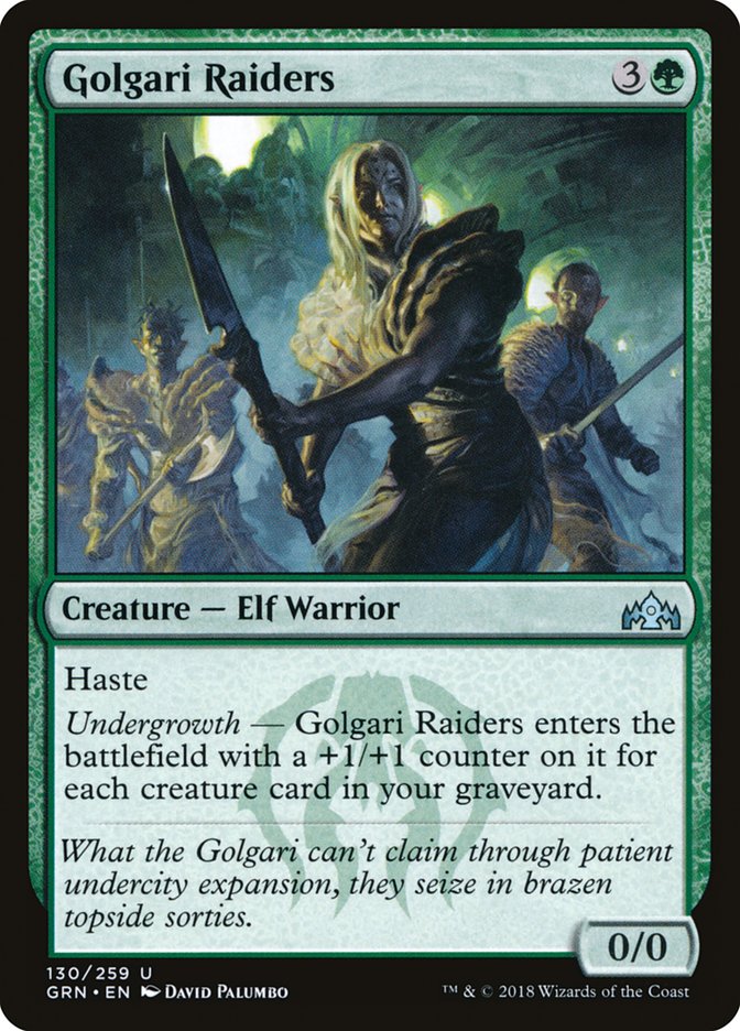 Golgari Raiders – Guilds of Ravnica [GRN] – D – #130