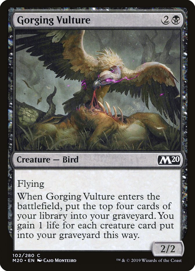 Gorging Vulture – Core Set 2020 [M20] – D – #102