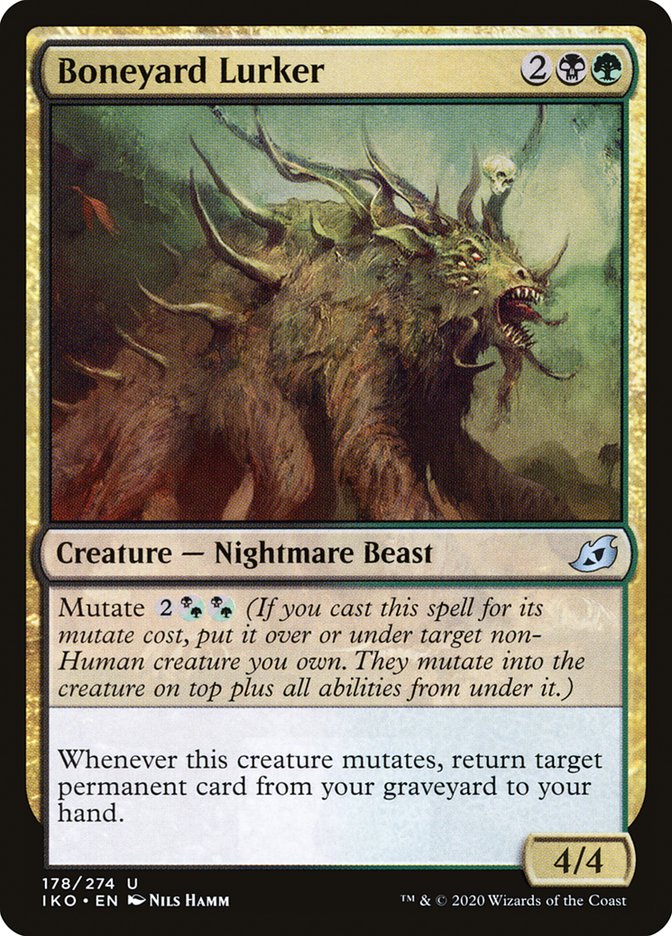 Boneyard Lurker – Ikoria: Lair of Behemoths [IKO] – English – #178