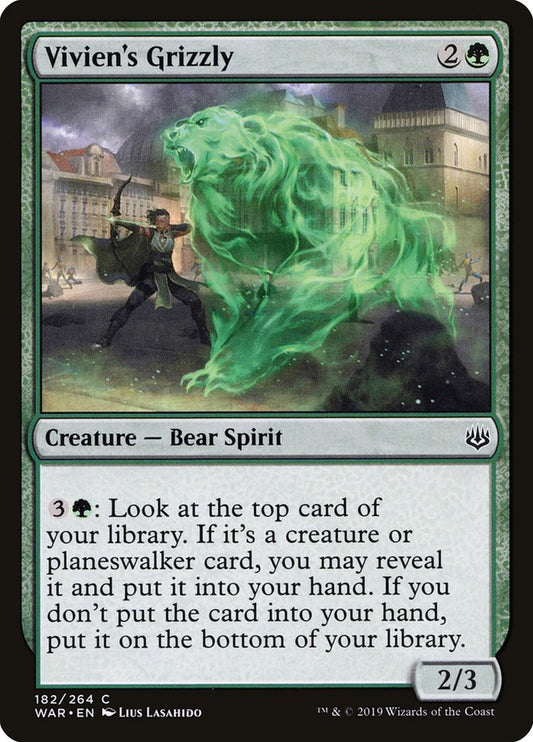 Vivien's Grizzly – War of the Spark [WAR] – English – #182