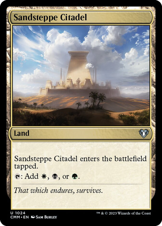 Sandsteppe Citadel – Commander Masters [CMM] – D – #1024