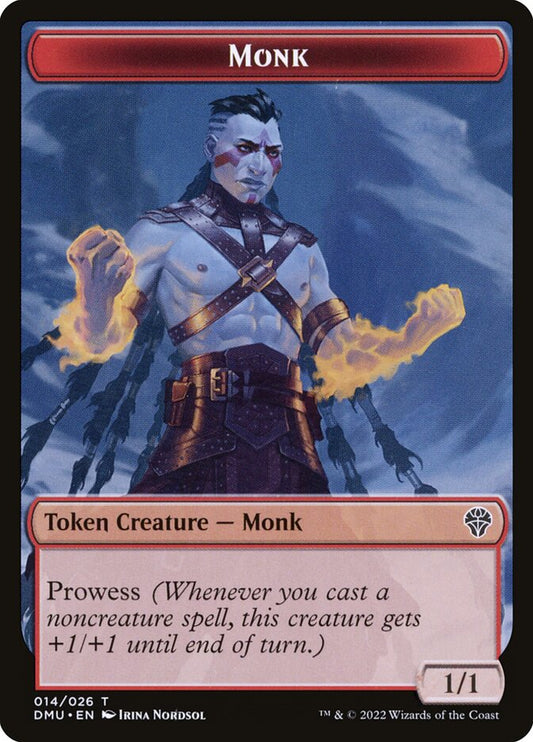 Monk – Dominaria United Tokens [TDMU] – English – #14