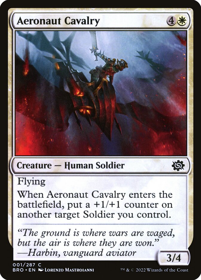 Aeronaut Cavalry – The Brothers' War [BRO] – D – #1