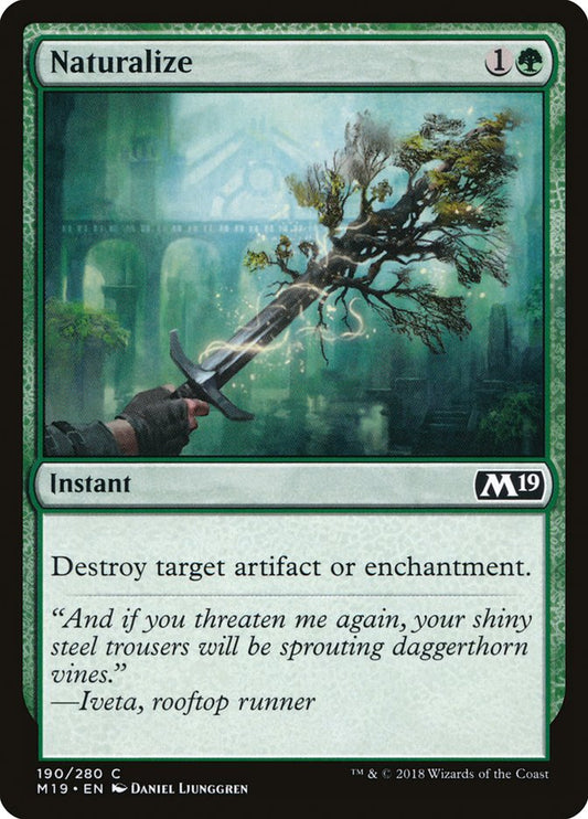Naturalize – Core Set 2019 [M19] – D – #190