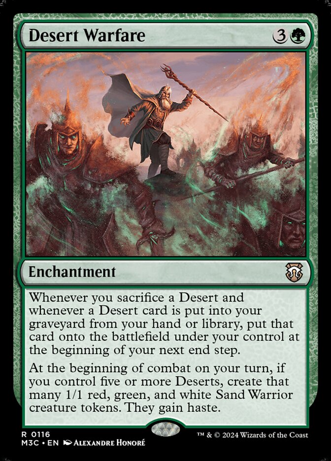 Desert Warfare – Modern Horizons 3 Commander [M3C] – English – #116
