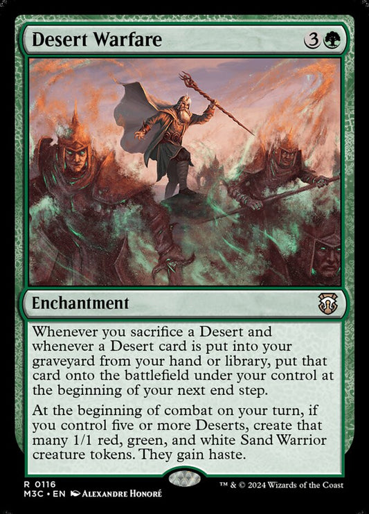 Desert Warfare – Modern Horizons 3 Commander [M3C] – English – #116