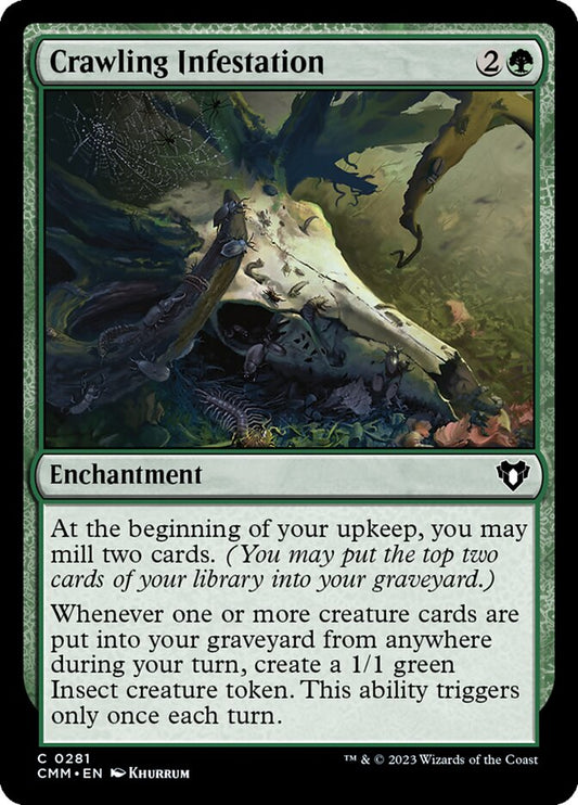 Crawling Infestation – Commander Masters [CMM] – English – #281