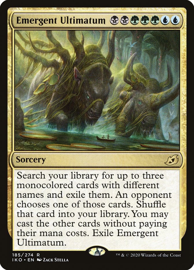 Emergent Ultimatum – Ikoria: Lair of Behemoths [IKO] – English – #185