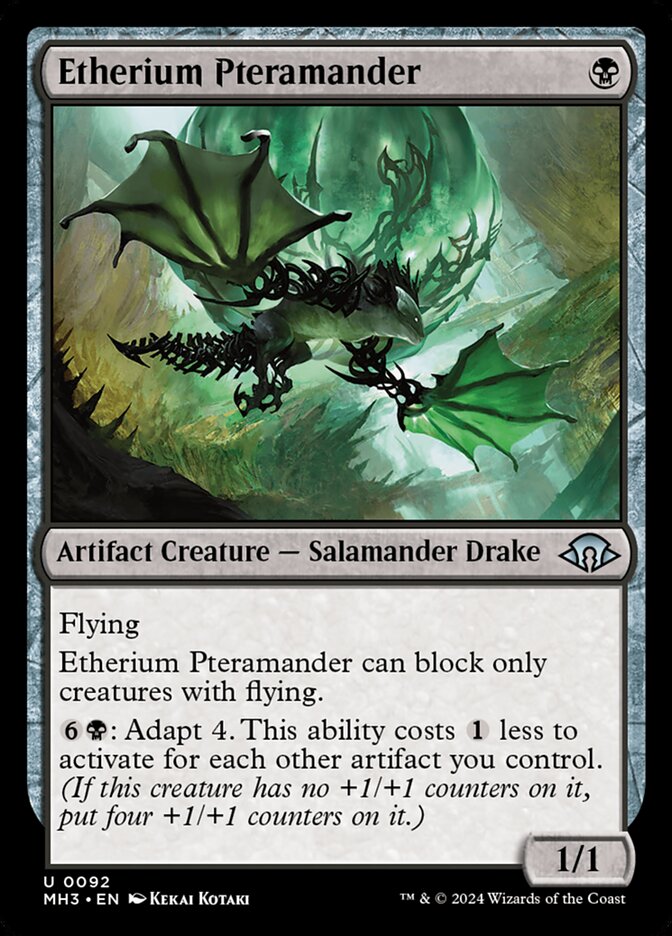 Etherium Pteramander – Modern Horizons 3 [MH3] – English – #92