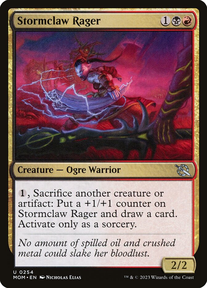 Stormclaw Rager – March of the Machine [MOM] – English – #254