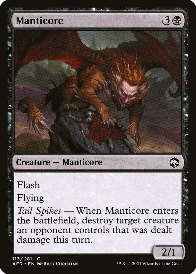 Manticore – Adventures in the Forgotten Realms [AFR] – D – #113