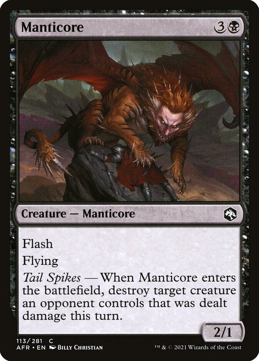 Manticore – Adventures in the Forgotten Realms [AFR] – D – #113