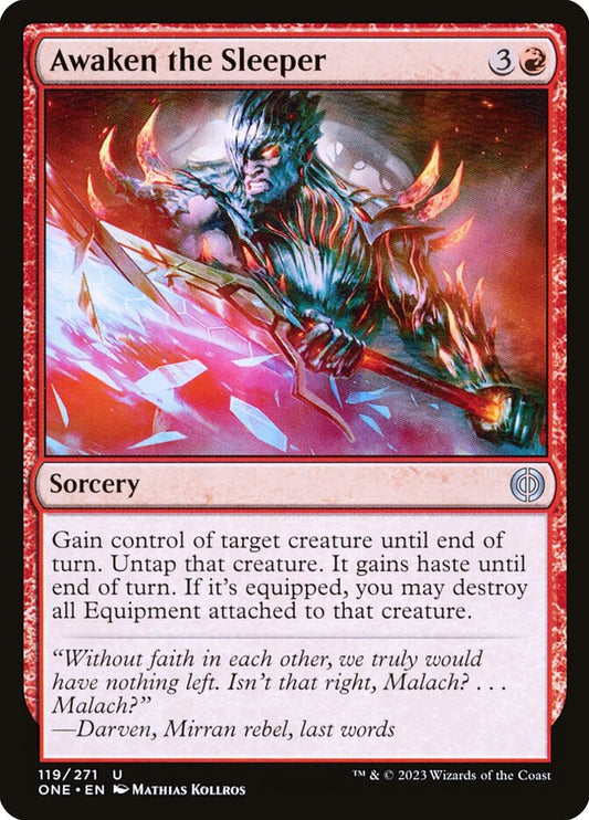 Awaken the Sleeper – Phyrexia: All Will Be One [ONE] – D – #119