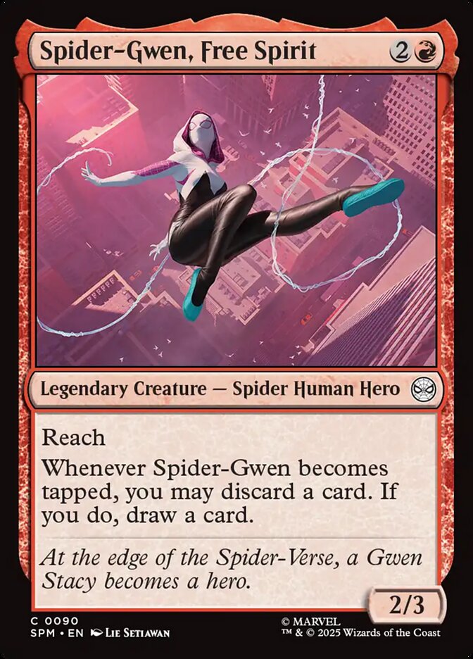 Spider-Gwen, Free Spirit – Marvel's Spider-Man [SPM] – D – #90