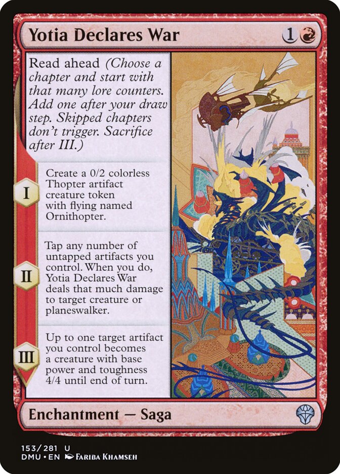 Yotia Declares War – Dominaria United [DMU] – English – #153