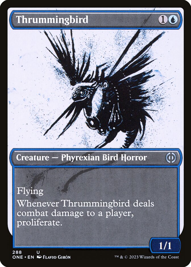 Thrummingbird – Phyrexia: All Will Be One [ONE] – D – #288