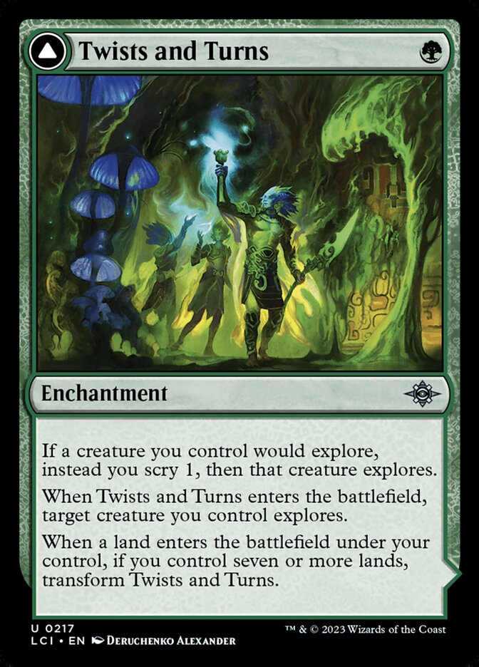 Twists and Turns // Mycoid Maze – The Lost Caverns of Ixalan [LCI] – D – #217