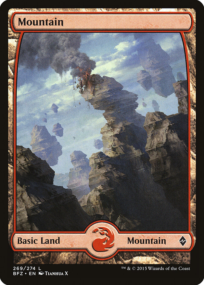 Mountain – Battle for Zendikar [BFZ] – English – #269