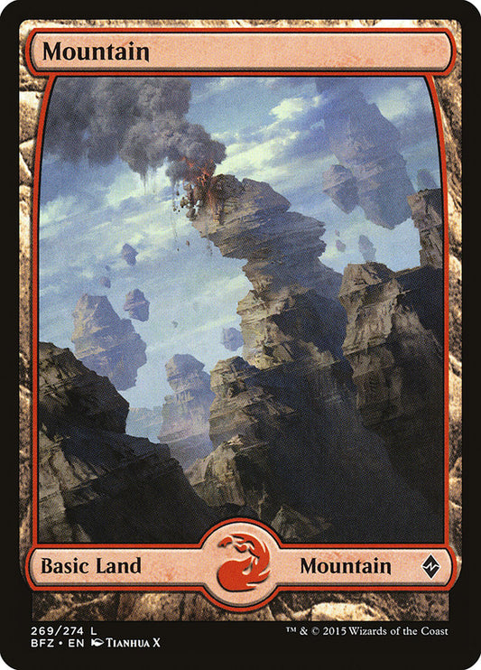 Mountain – Battle for Zendikar [BFZ] – English – #269