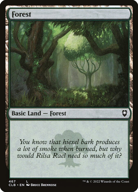 Forest – Commander Legends: Battle for Baldur's Gate [CLB] – JP – #467