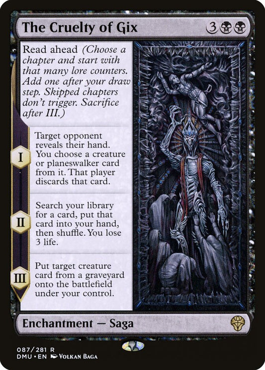 The Cruelty of Gix – Dominaria United [DMU] – English – #87
