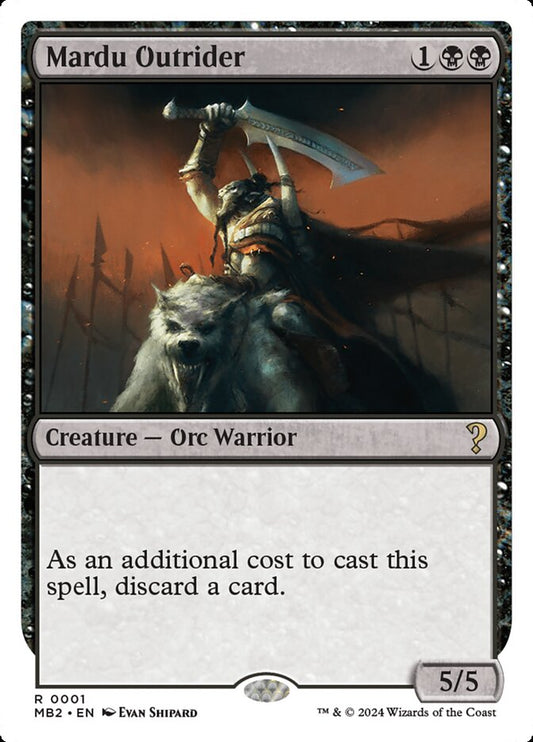 Mardu Outrider – Mystery Booster 2 [MB2] – English – #1