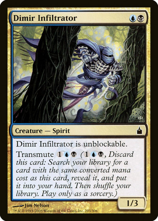 Dimir Infiltrator – Ravnica: City of Guilds [RAV] – English – #203