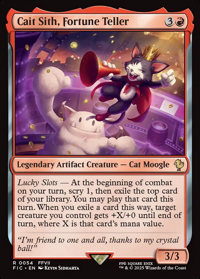 Cait Sith, Fortune Teller – Final Fantasy Commander [FIC] – English – #54