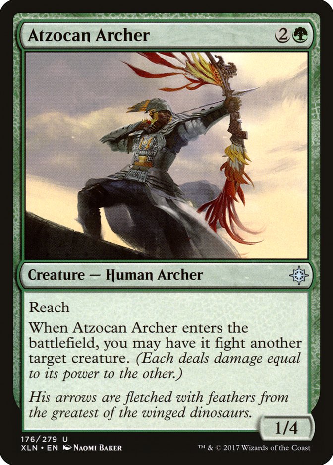 Atzocan Archer – Ixalan [XLN] – D – #176