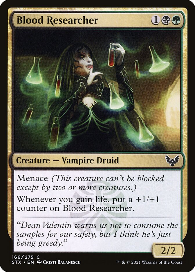 Blood Researcher – Strixhaven: School of Mages [STX] – English – #166