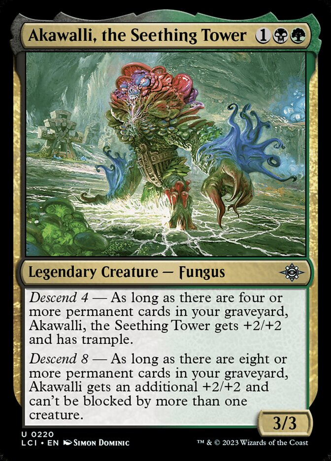 Akawalli, the Seething Tower – The Lost Caverns of Ixalan [LCI] – English – #220
