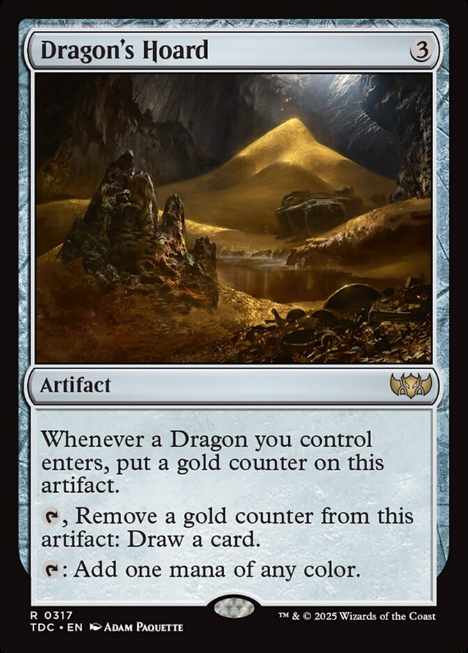 Dragon's Hoard – Tarkir: Dragonstorm Commander [TDC] – English – #317