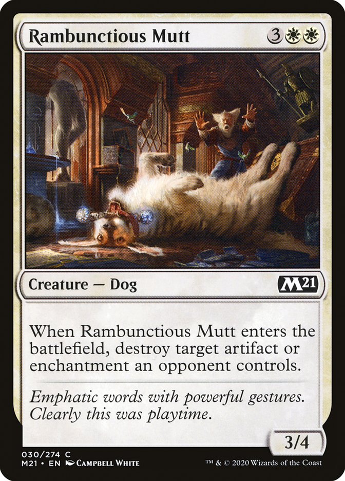 Rambunctious Mutt – Core Set 2021 [M21] – English – #30