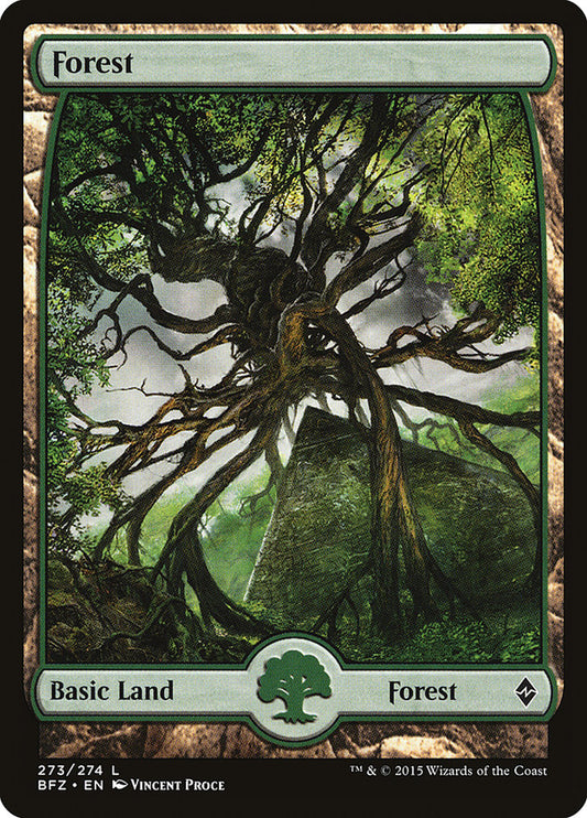 Forest – Battle for Zendikar [BFZ] – English – #273
