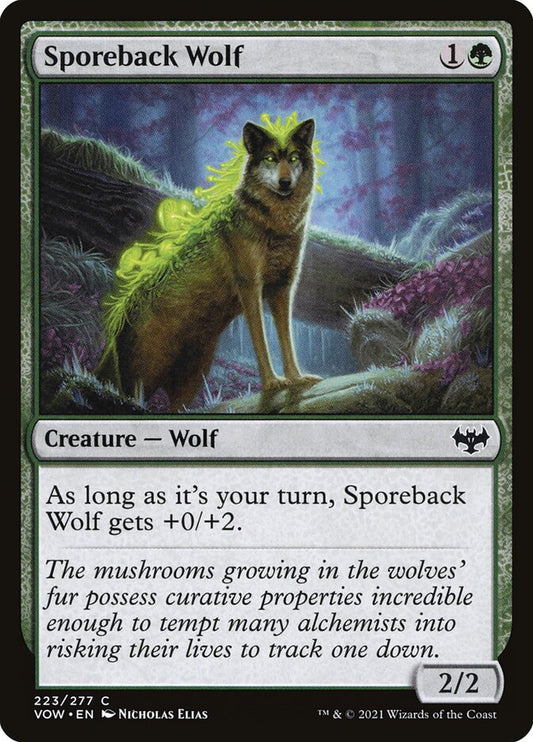 Sporeback Wolf – Innistrad: Crimson Vow [VOW] – English – #223