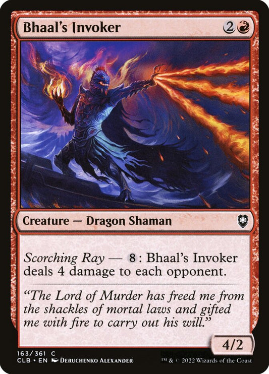 Bhaal's Invoker – Commander Legends: Battle for Baldur's Gate [CLB] – English – #163