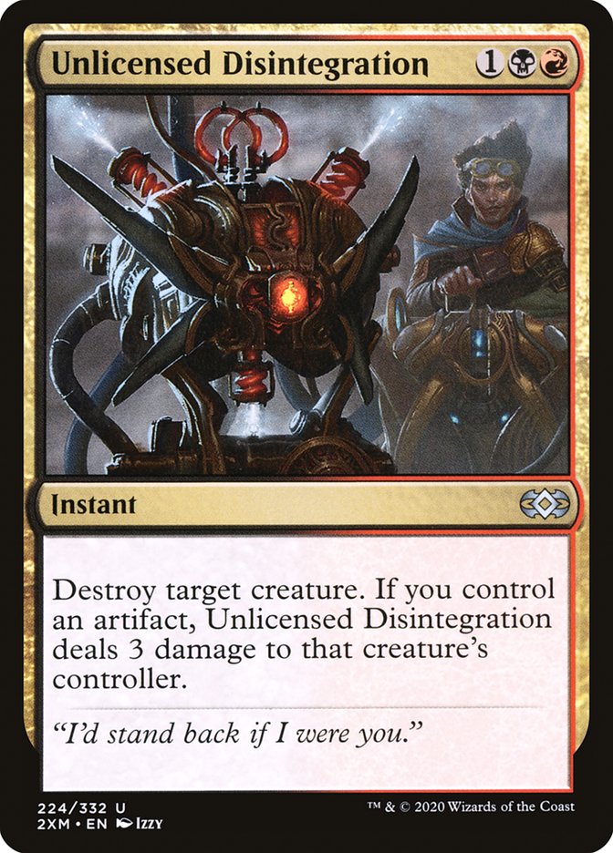 Unlicensed Disintegration – Double Masters [2XM] – D – #224