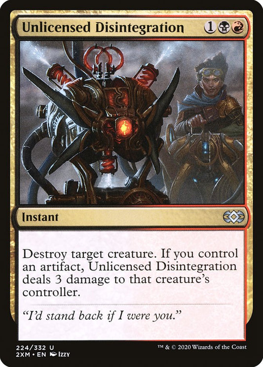 Unlicensed Disintegration – Double Masters [2XM] – D – #224