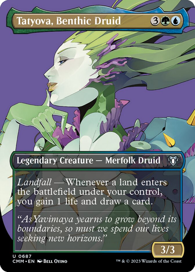 Tatyova, Benthic Druid – Commander Masters [CMM] – D – #687