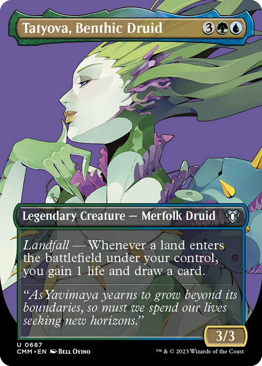 Tatyova, Benthic Druid – Commander Masters [CMM] – D – #687