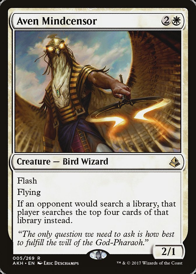 Aven Mindcensor – Amonkhet [AKH] – English – #5