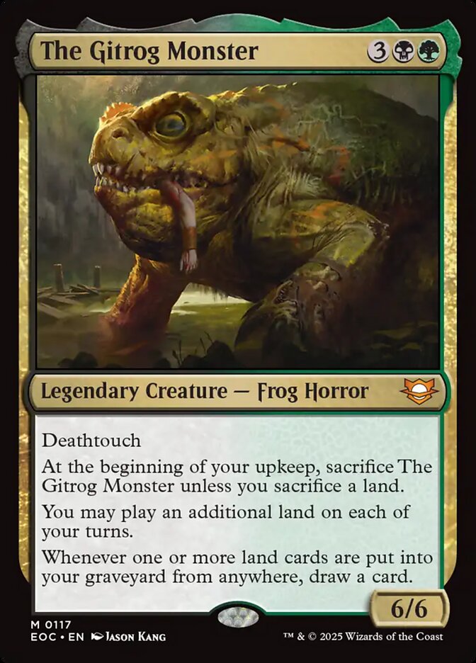 The Gitrog Monster – Edge of Eternities Commander [EOC] – English – #117